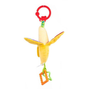 Zawieszka Banan Miękka Sensoryczna Szeleści Gryzaki