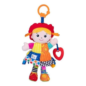 Zawieszka Sensoryczna Lalka Nicole Dzwonek Metki
