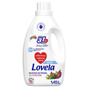 Lovela Baby Mleczko do Prania Koloru 1,45L (16 pr)