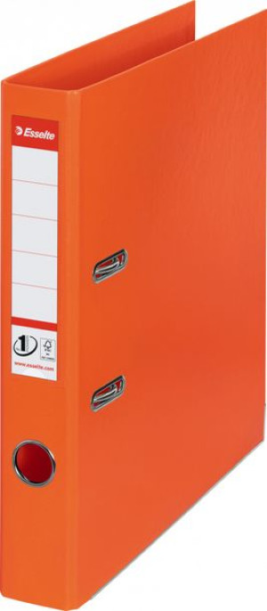 Segregator Esselte No.1 Power A4 50mm do 350 kartek pomarańczowy