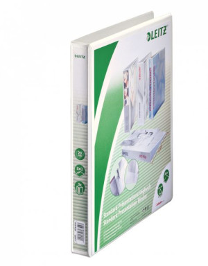 Segregator prezentacyjny Leitz A4 38mm do 200 kartek 2 ringi biały