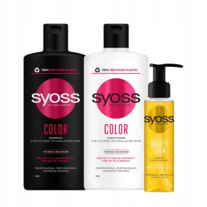 Syoss Color Szampon Odżywka Elixir do Włosów