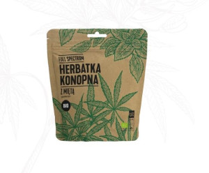 Herbatka konopna z Miętą BIO na trawienie 40 g