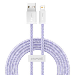 Kabel USB-A/Lightning Baseus Dynamic 2, 2.4A, 2m (fioletowy)
