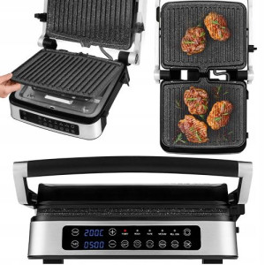 GRILL elektryczny opiekacz TOSTER +TIMER ZEEGMA