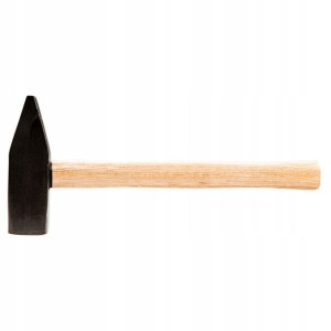 Młotek ślusarski 2000g, trzonek drewniany