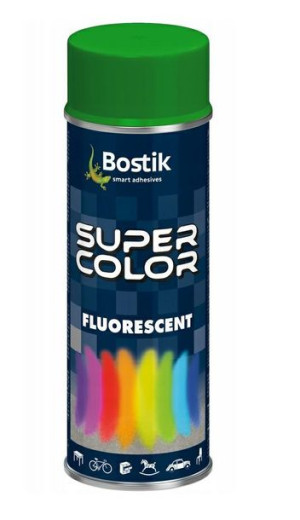 Lakier Fluorescencyjny W Sprayu Zielony 400 Ml Bostik