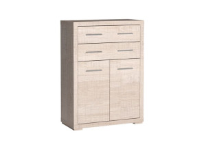 Praktyczna Komoda z Szufladami i Półkami 88 cm VIKI Kolory Do wyboru