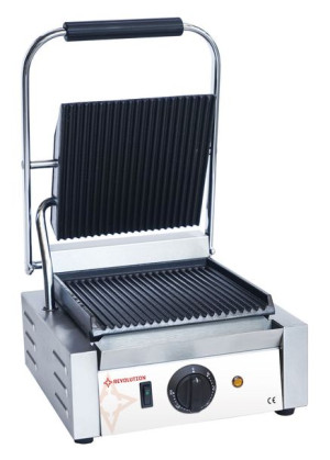 Grill kontaktowy ryflowana powierzchnia Revolution 230V/1800W