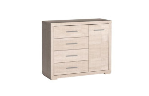 Komoda z Szufladami oraz Półkami  108 cm VIKI Kolory Do Wyboru