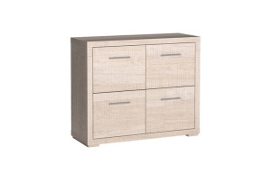 Komoda z Półkami 108 cm VIKI Kolory Do Wyboru