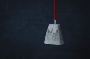 Loftowa Lampa betonowa wisząca Deny