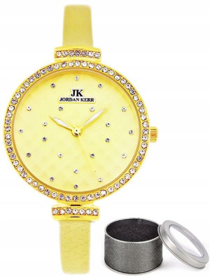Elegancki Zegarek Damski Jordan Kerr + Pudełko