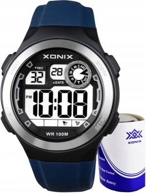 Czytelny Męski Zegarek Elektroniczny Xonix Sport