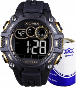 Duży Zegarek Męski Sportowy Wodoodporny Xonix