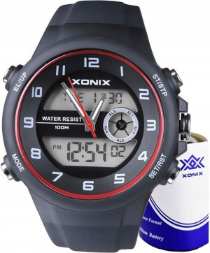 Elektroniczno-analogowy Zegarek Męski Xonix WR100M