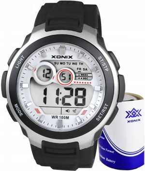 Elektroniczny Zegarek Cyfrowy Xonix WR100M
