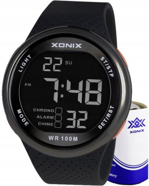 Męski Zegarek Xonix Sport WR100M z Datą Stoperem