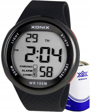 Męski Zegarek Xonix Sport WR100M z Datą Stoperem