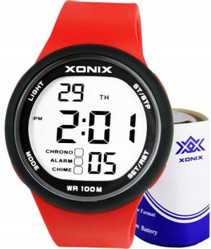 Xonix Zegarek Męski Sportowy Alarm Timer Stoper