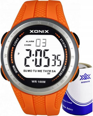 Xonix Zegarek Męski Sportowy Pomarańczowy