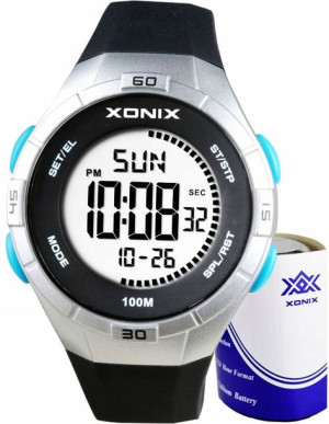 Zegarek Elektroniczny Xonix Wodoodporny WR100M