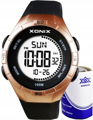 Zegarek Elektroniczny Xonix Wodoodporny WR100M