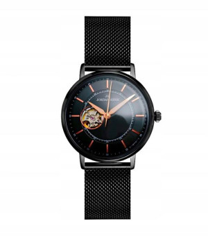 Zegarek Jordan Kerr Męski Automatic Index Black