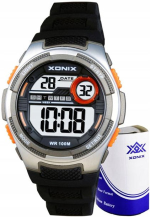Zegarek Męski Cyfrowy Wodoodporny Xonix WR100M