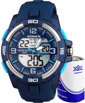 Zegarek Męski Xonix Alarm Stoper Wodoszczelny