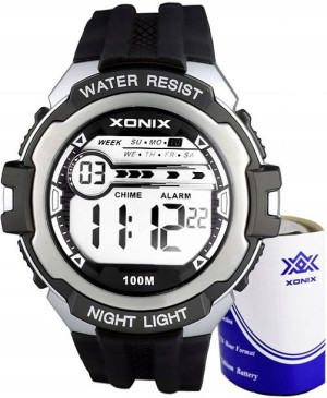 Zegarek Sportowy Wodoodporny Xonix WR100M ALARM