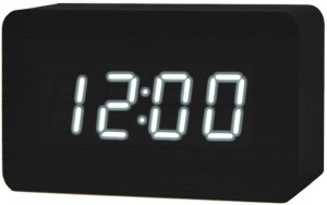 Zegarek Budzik Elektroniczny Xonix Drewniany
