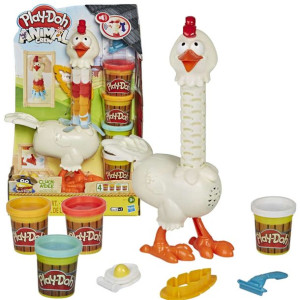 Play Doh ciastolina zestaw Farma interaktywny kurczak + akcesoria