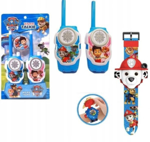 Krótkofalówki Łoki Toki Psi Patrol + Zegarek 3d !