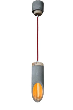 Loftowa Lampa betonowa wisząca Litt