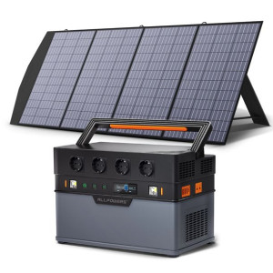 Generator prądu 1500W z panelem słonecznym 200W