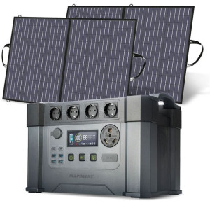 Generator prądu 2400W 405405mAh i panel 200W