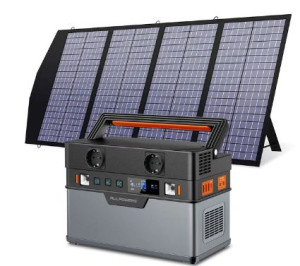 Generator prądu 700W z panelem słonecznym 120W