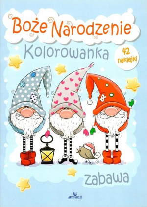 Kolorowanka Z Naklejkami Boże Narodzenie Arystoteles (2021)