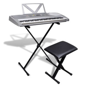 Kompletny zestaw Keyboard elektryczny+statyw+taboret