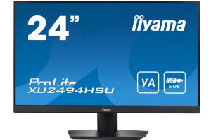 Monitor Led Iiyama 23.8" Xu2494hsu-b2 Va Fullhd D-sub/hdmi/dp/spk/usb Blac