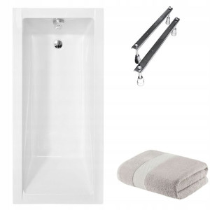 Wanna Akrylowa Prostokątna Modern 120 X 70 Besco