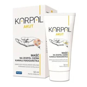 Karpal Akut, maść na zespół cieśni kanału nadgarstka, 50 ml