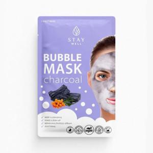  Mask głęboko oczyszczająca maska bąbelkowa do twarzy Charcoal 20g