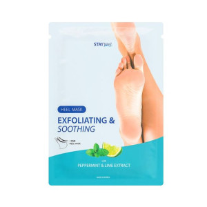  Heel Mask złuszczająca i kojąca maska na pięty Peppermint & Lime 1 para