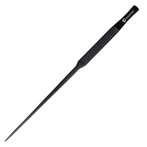 Aquapro - Pęseta Prosta Czarna 25cm