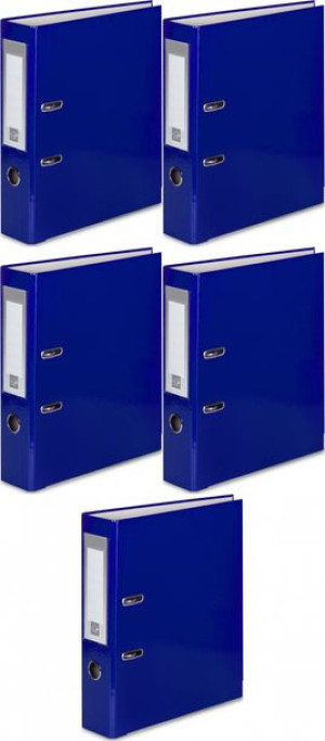 Segregator Ofix Economy A4 75mm do 500 kartek granatowy x5