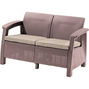 Sofa CORFU LOVE SEAT - cappuccino