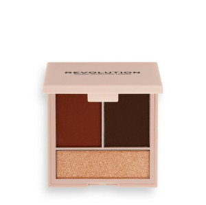 Face Powder Contour Compact paletka do konturowania twarzy Medium 7g