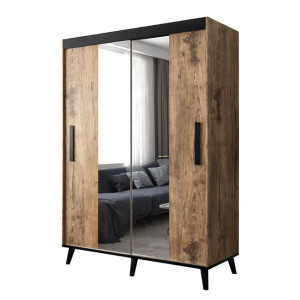 SZAFA PRZESUWNA z lustrem Galicja T1 150 cm